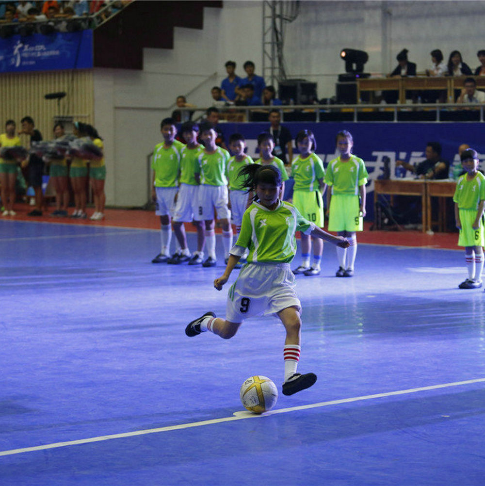 Indoor Installation Futsal Floor High Quality Sport Court Tiles With 10 Years Warranty