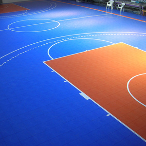 Indoor Installation Futsal Floor High Quality Sport Court Tiles With 10 Years Warranty