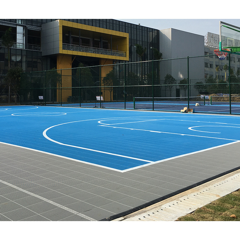 3X3 FIBA DIY outdoor home game court backyard basketball court flooring surface for modular sport court