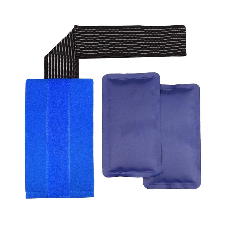 Universal Adjustable Gel Ice Cold Packs Reusable Hot & Cold Compress Wrap For Alleviate Joint and Muscle Pain