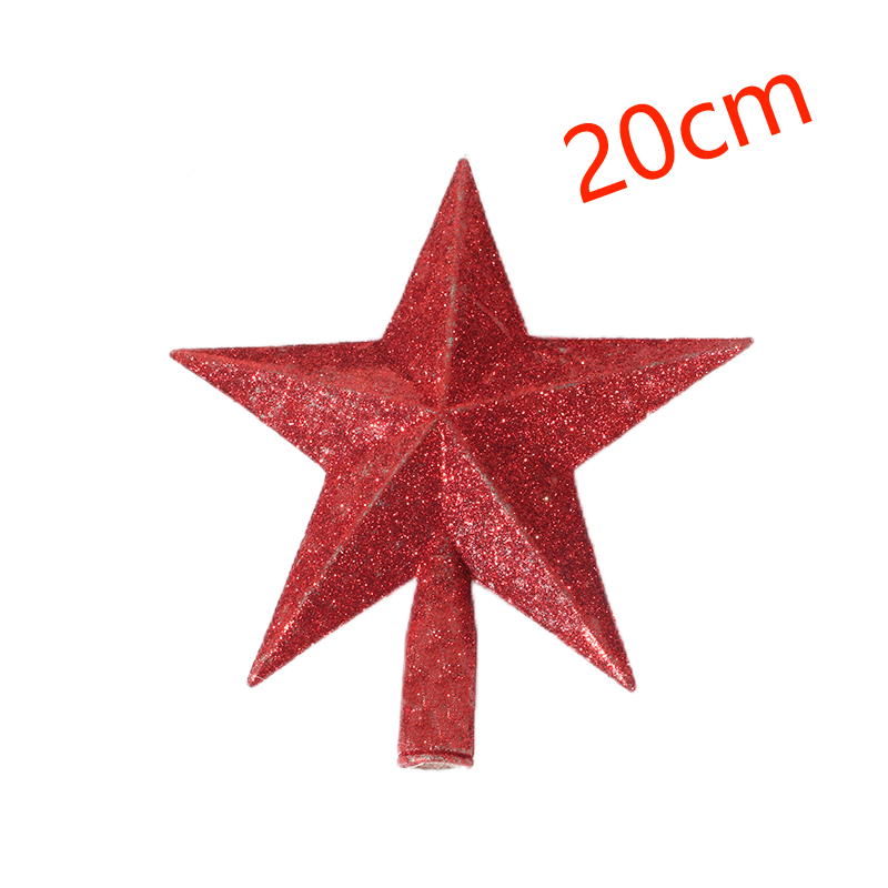 Wholesales Christmas Stars Tree Ornaments Small Baubles Hanging Xmas Decoration Star for christmas party wedding