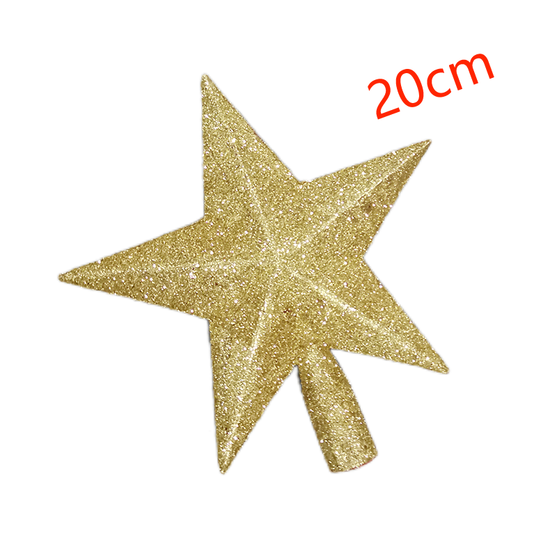 Wholesales Christmas Stars Tree Ornaments Small Baubles Hanging Xmas Decoration Star for christmas party wedding