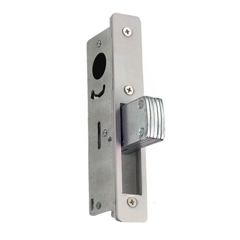 China supplier double cylinder hook bolt sliding aluminium door lock set