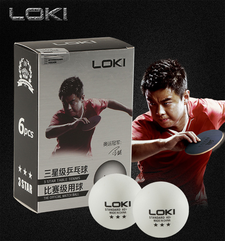 LOKI wholesale table tennis ball ping pong ball 3 star