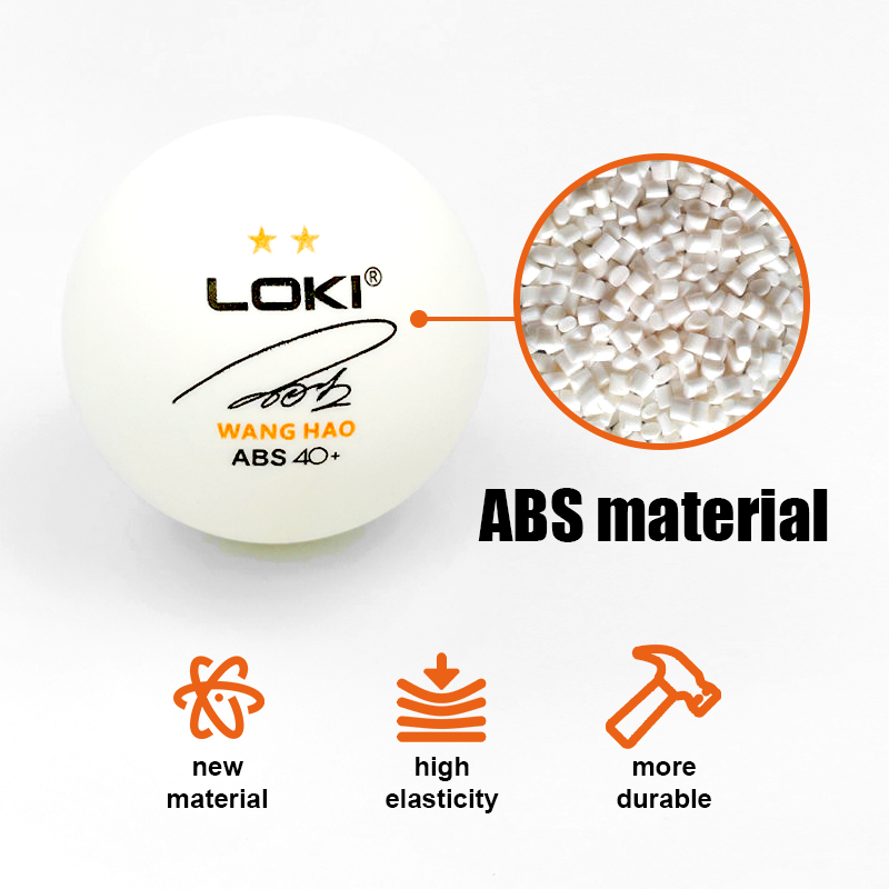 2023 Hot Sales Loki 40 Mm+ Cheap Price 3 Star Table Tennis Balls Professional competition Customized Logo Ping Pong Balls