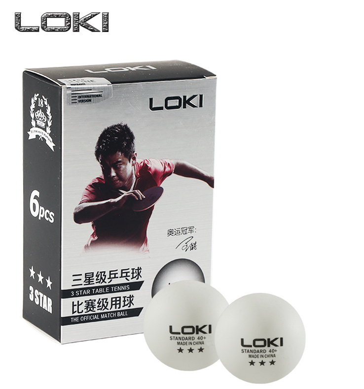 LOKI wholesale table tennis ball ping pong ball 3 star