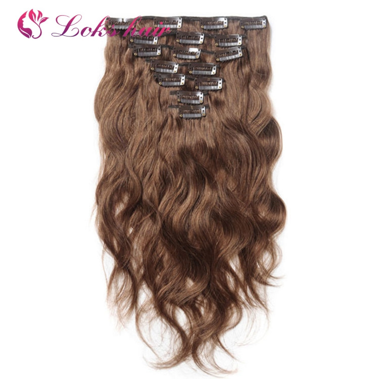 40 inch hair extensions clip in hair extensions for black women, body wave clip in human hair extensions