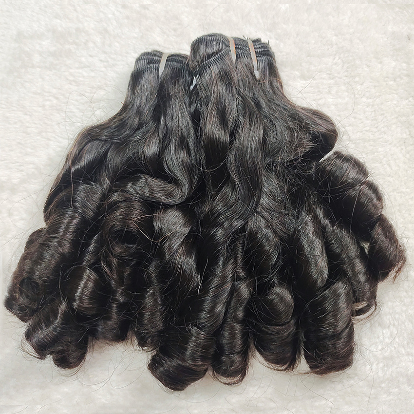 Remy Vietnam Pixie Bouncy Curls Hair Bundle 12a Grade High Quality Raw Virgin Vietnamese Super Double Drawn Human Funmi Hair