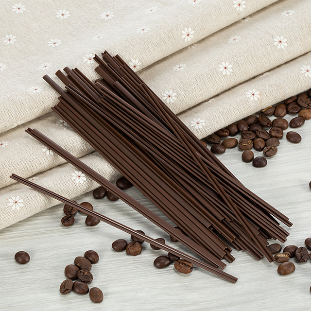 disposable customized plastic coffee sugar stir stick