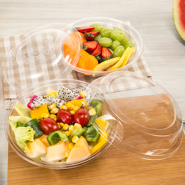 Food Grade Transparent Eco-Friendly Plastic Take Away Salad Box