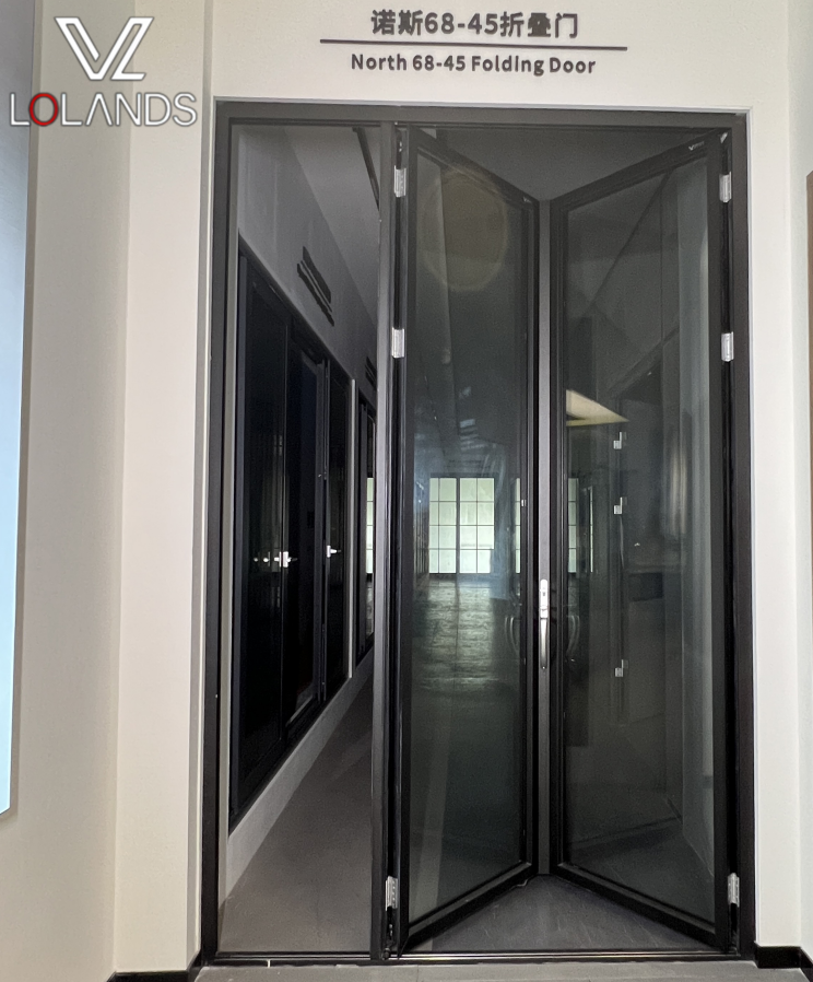 Bi fold commercial closet accordion pvc folding bifold barn french partition front entry sliding patio slab garage interior door