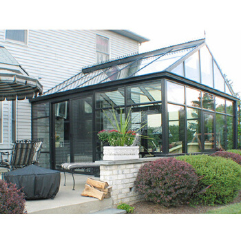 Waterproof Outdoor Shade Sunrooms Aluminium Patio Double Glazed sun room glass house outdoor aluminium Sunroom