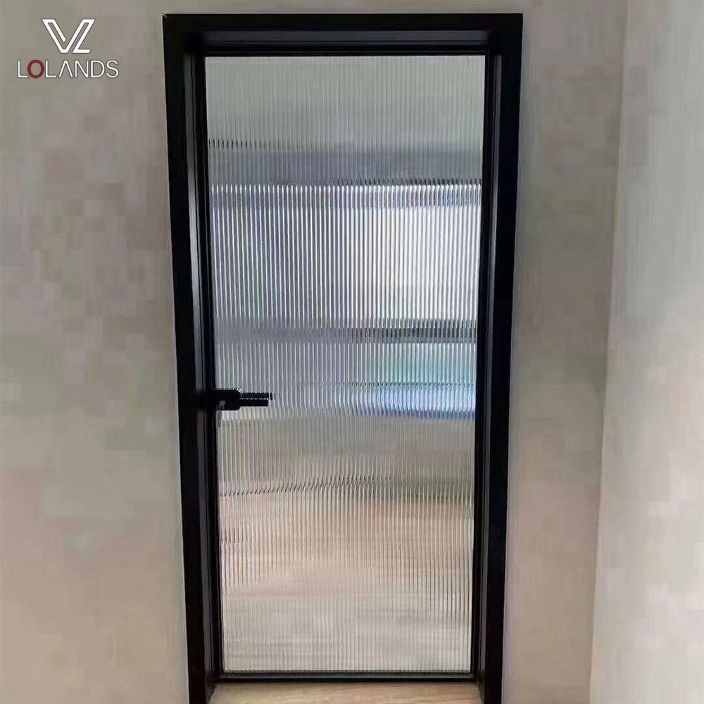 Used mobile home for sale house front entry exterior chinese frameless main design double panel aluminum alloy and window doors