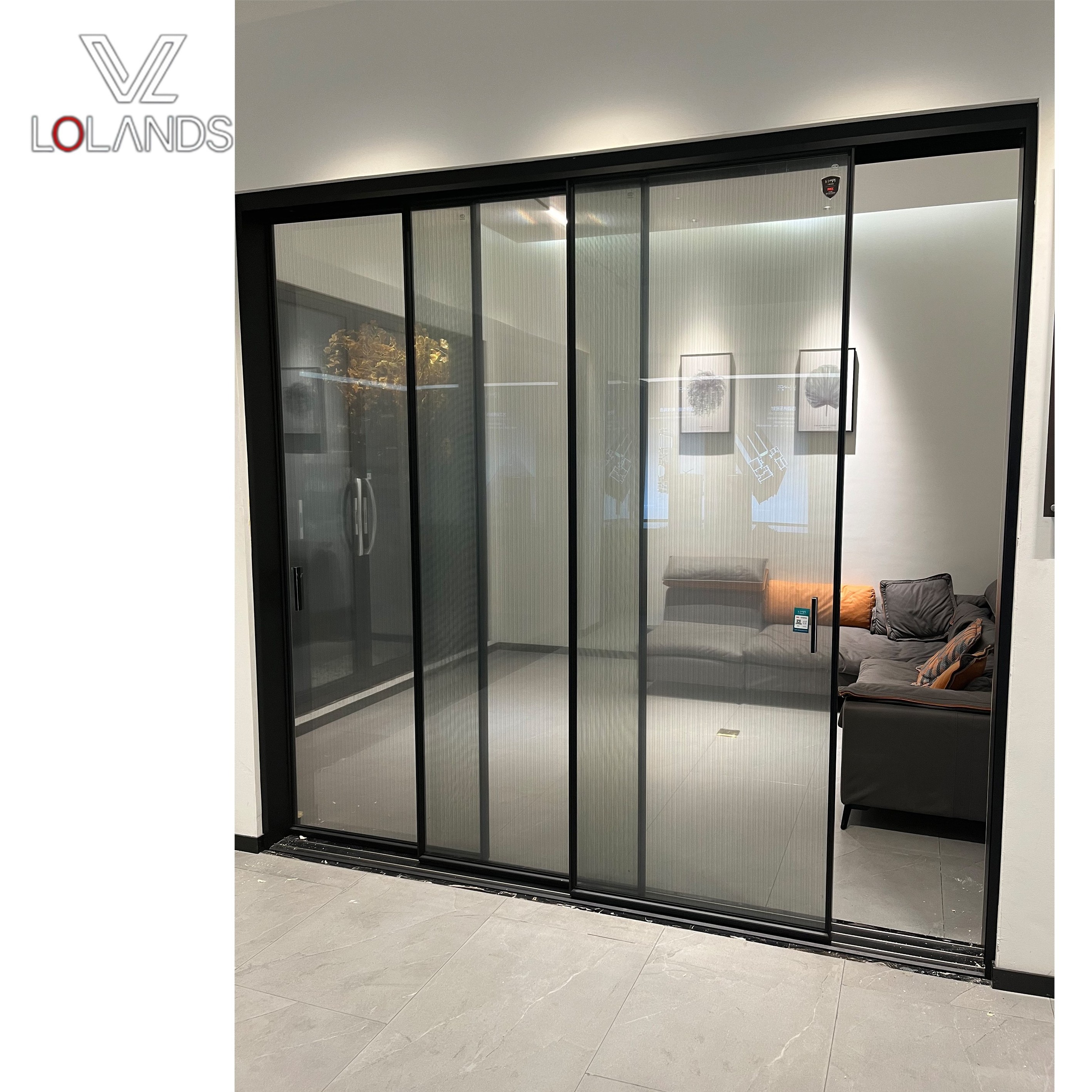 Luxury Modern Apartment House Double Glass  Heavy Duty Thermal Break Lift Sliding Glass Door Aluminum Sliding Glass Doors