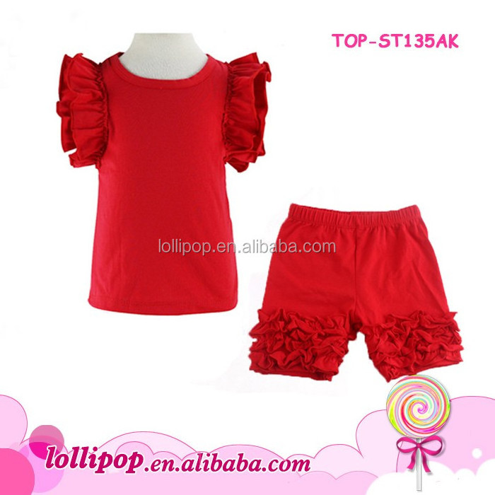 Tutu Girls 1st Birthday Outfit Little Girl pettiskirt top  red dots mocked Heart Extra Fluffy Pettiskirt Dancing Outfit p