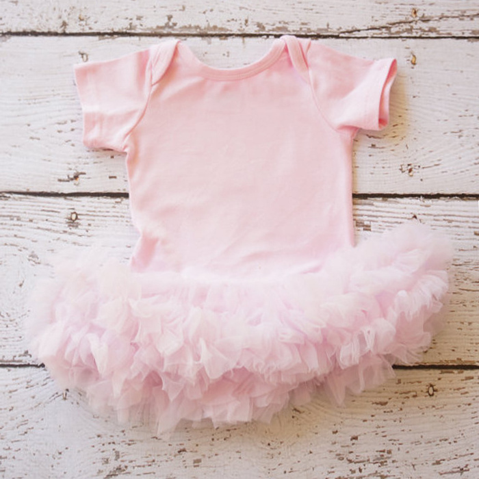 Baby clothes boutique cute short sleeves skirt romper girls baby clothes pink baby girl tutu rompers