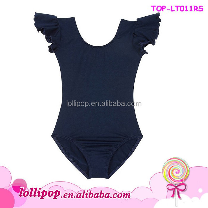 Baby Newest Leotard Design Beautiful Tropic Perfect Fit Girls Fancy Dance Leotards Kids Flutter Sleeve Leotard