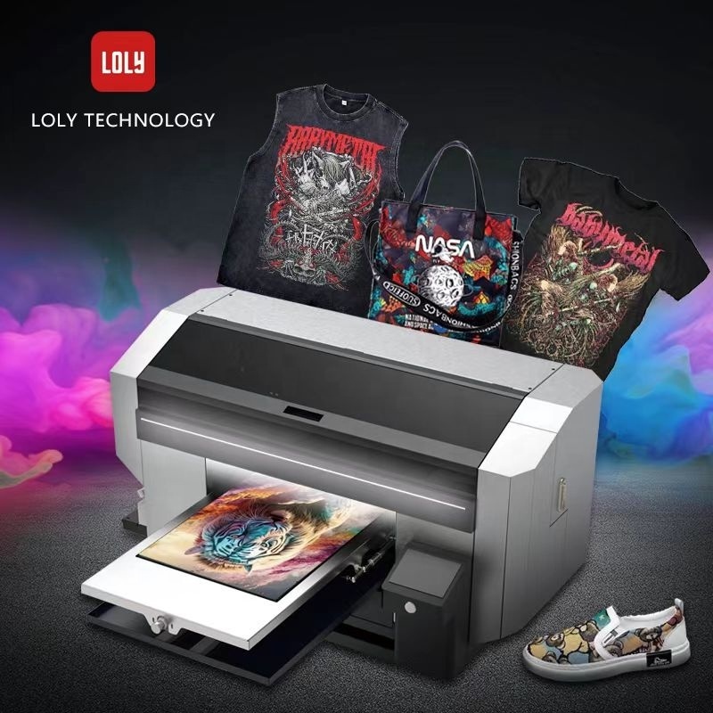 Hot-selling DTG Textile printing machine customized T-shirt T Shirt Printer dtg printing machine for Retail Industries