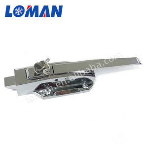 LOMAN mechanical box handle Industrial Freezer Oven and Refrigerator Cabinet Door Zinc Alloy Handle Lock