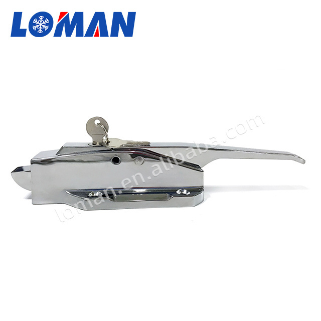 LOMAN High Quality Zinc Alloy /Stainless Steel Cold Room Door Safety Latch