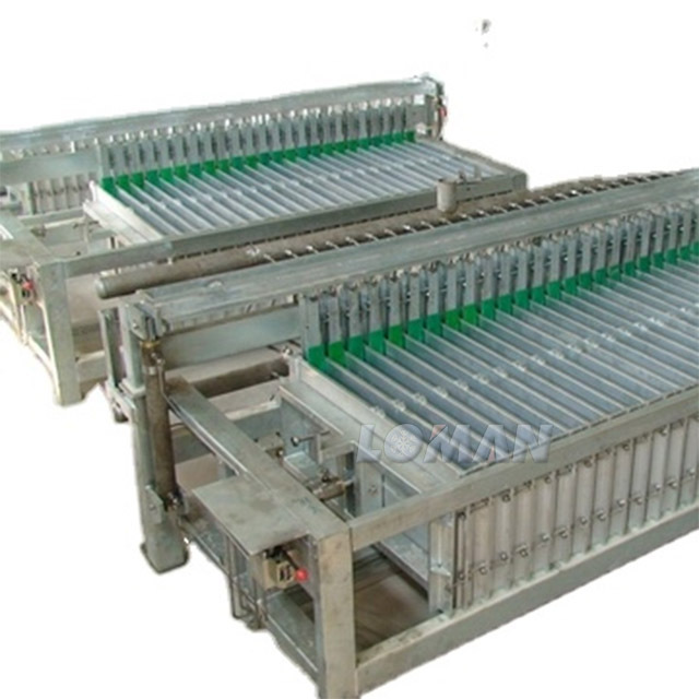 Vertical plate freezer for block freezing