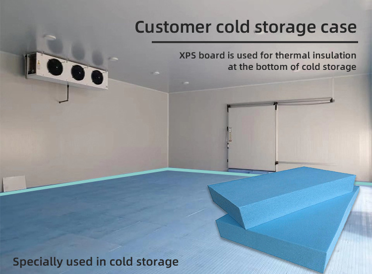 LOMAN Fire Resistance Thermal Insulation XPS Foam Board for Cold Room Floor Insulation