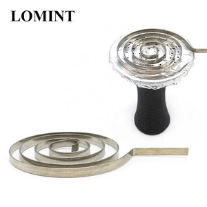 LOMINT Metal Hookah Charcoal Holder On Top Of Shisha Narguile Bowls Heat Management Control Accessories Independent Packing