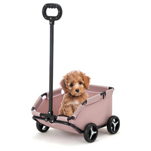 Pet Carrier 4 Wheels dog Stroller Cat Trolley Bag car for kid or shopping multifunctional pet stroller