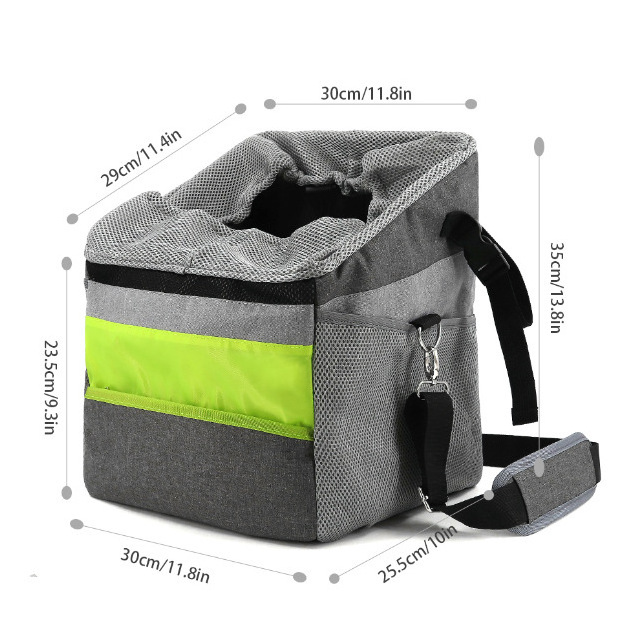 Cat Dog bag for bike pet Carrier Case Bicycle Front Dog Bag Basket Bicycle Pet Carrier