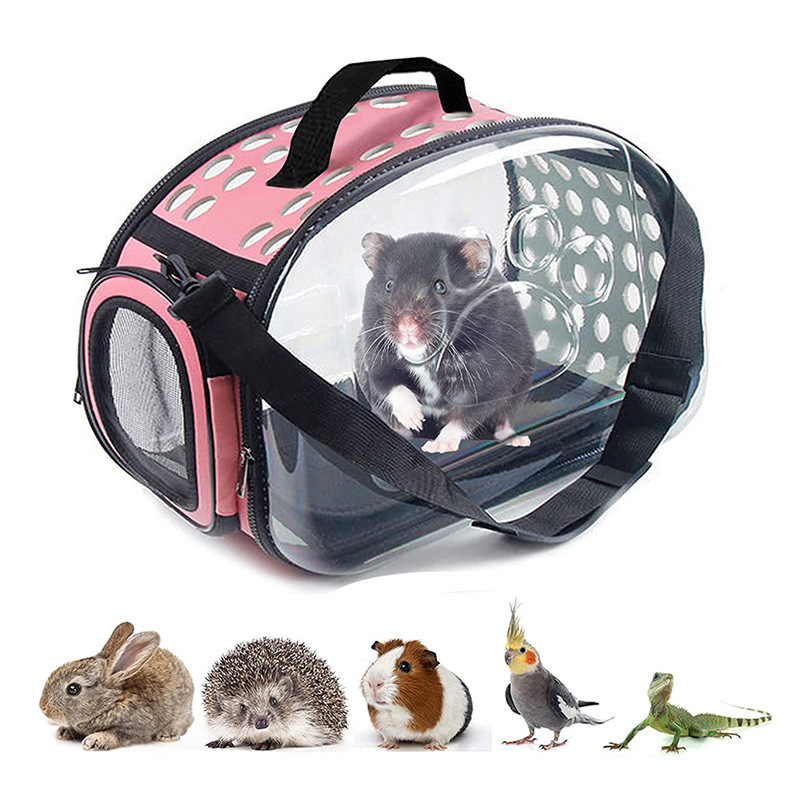 Luxury Carrier Bag Portable Hamster bag Travel Pouch for Parrots Hedgehog Squirrel Chinchilla Sugar Glider rabbit carrier bag