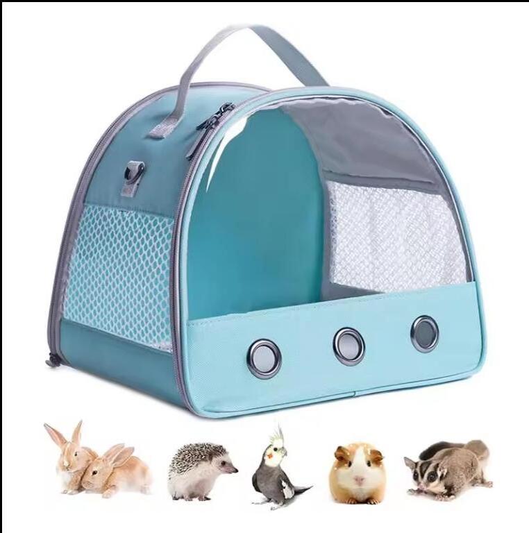 guinea pig bag hamster Hedgehog Sugar Glider Transparent Travel carrier Pet Travel Cage bag hamster carrier bag