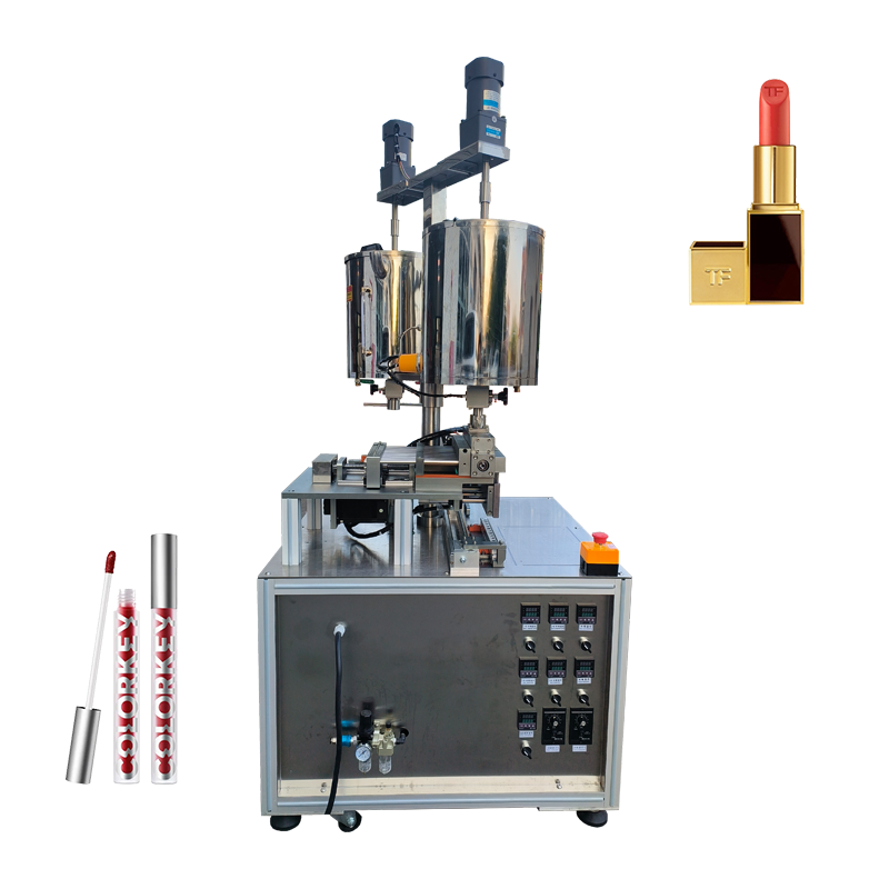 Nozzles eyeliner lip balm filling machine automatic lipstick making filling machine