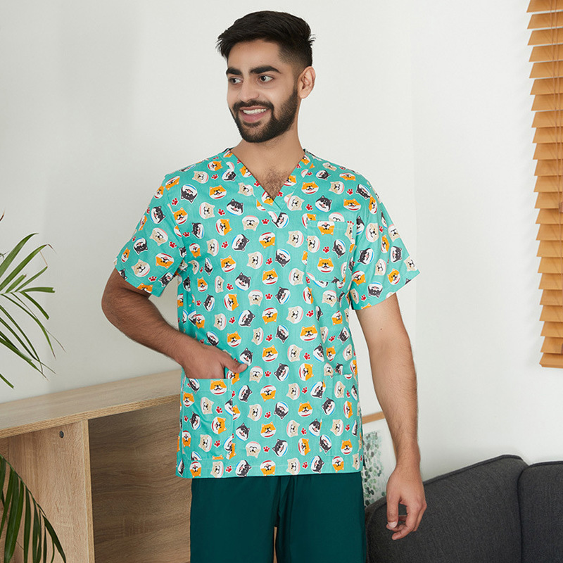 Medical scrubs wholesale set manufacturers fabric 2023 china scurbs nurse men's women hospital uniforms designer medical scrubs