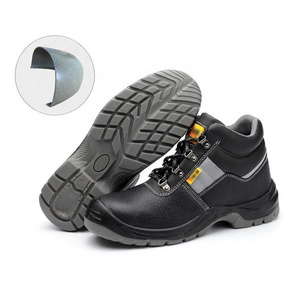 Steel Toe Cow Leather S3 Industrial Safety Shoes Men's ESD Construction Protective Security Work Shoe safty shoes