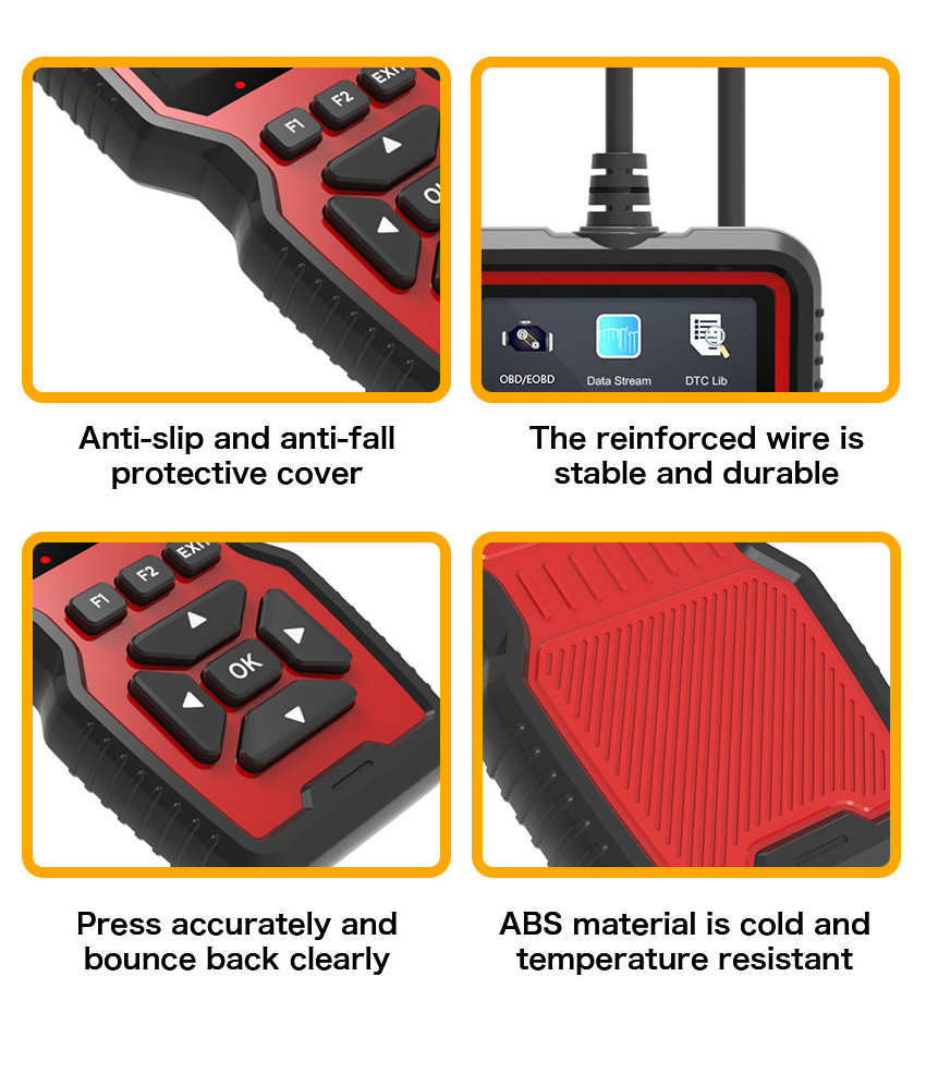 New Arrival V519 OBD Car Scanner engine Fault Code Diagnostic Tool  ELM327 OBD 2 OBD2 Scanner