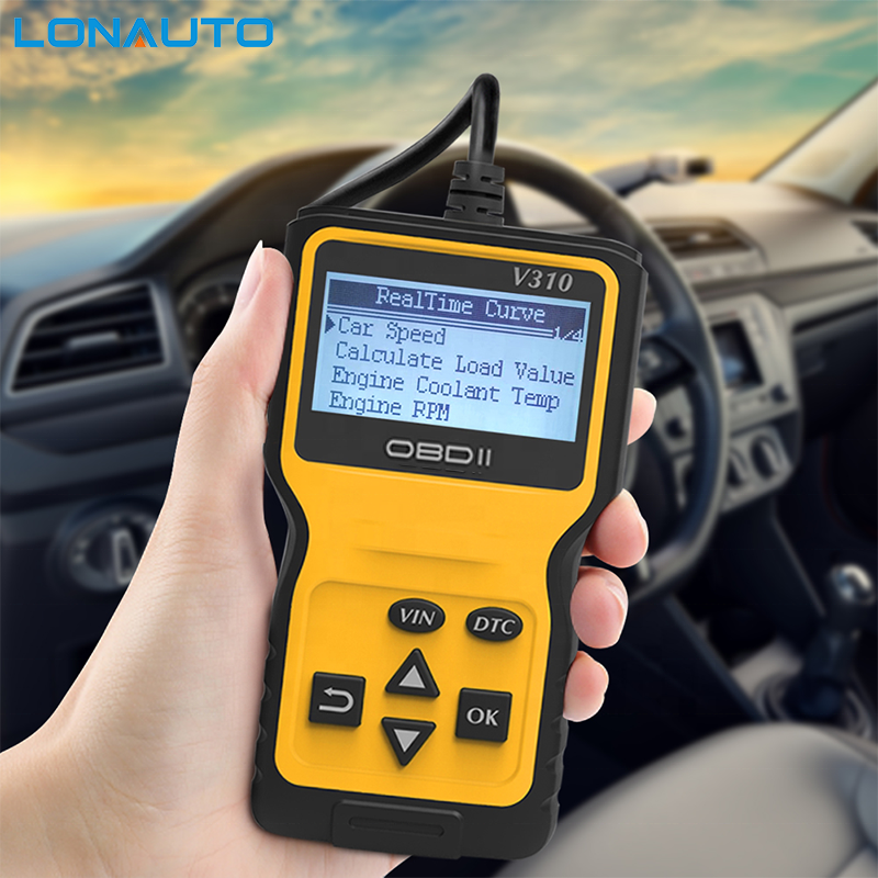 Factory Discount! OEM Easy Use  V310 OBDII/EOBD Auto/Car Scanner Diagnostic Tool  Code Reader ELM327 OBD II ELM 327