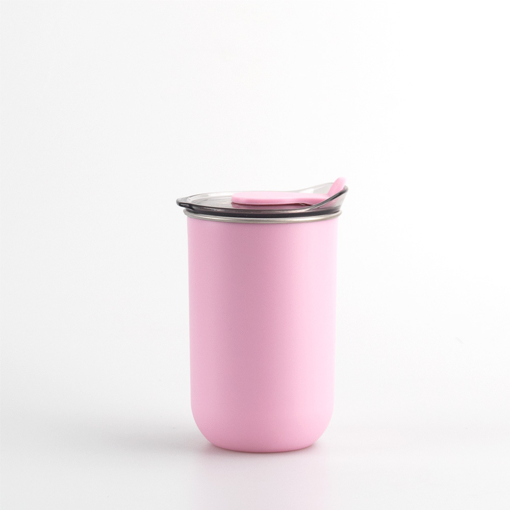 300ml Stainless Steel 304 Vacuum Insulated Cups Drinking Coffee Tumbler Mini Coffee Mug With Lid