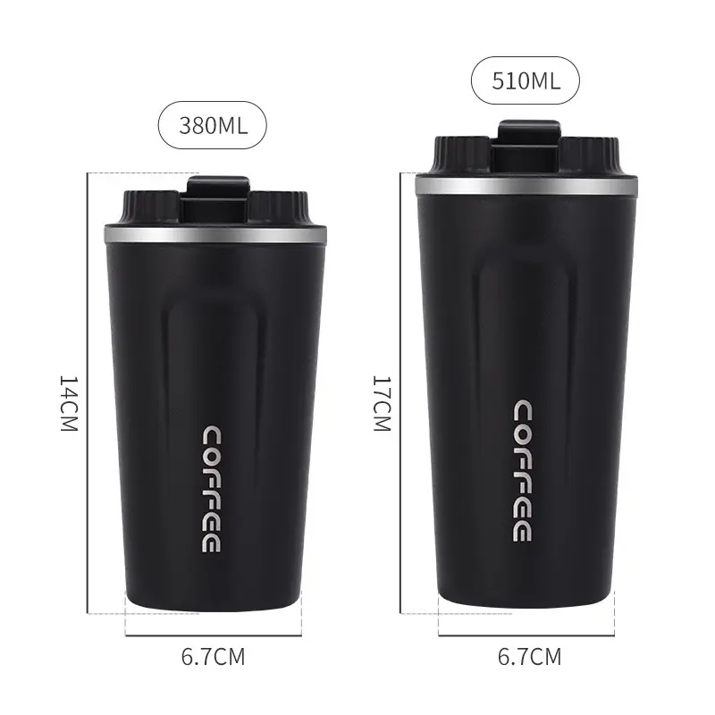 2023 New Double Wall Stainless Steel Vacuum Smart temperature controlled Coffee Mug Cups with temperature display Led Lid