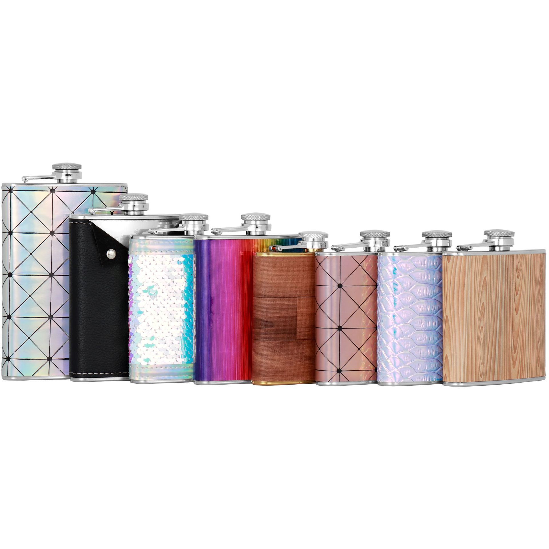 Wholesale 6oz Hip Flask Stackless Steel Liquor Whiskey Drink Alcohol Flask