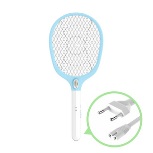 portable cheap ZICLONEN 3 Layers grid bug zapper 2500V electric kill  mosquitos killer racket