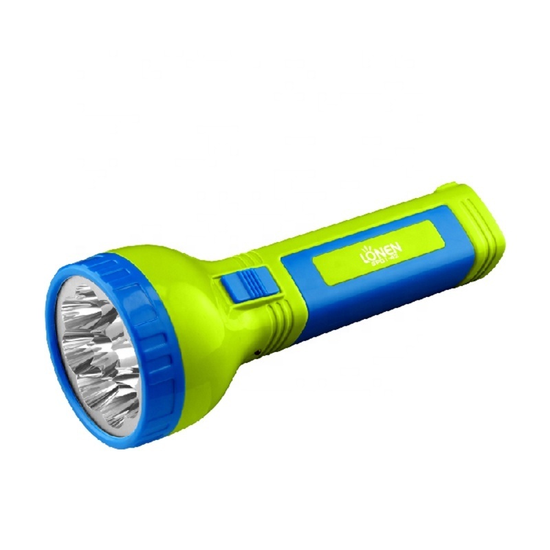 LONEN hot sale 1W powerful high lumen led torch multifunction flashlights with solar panel dynamo flashlight