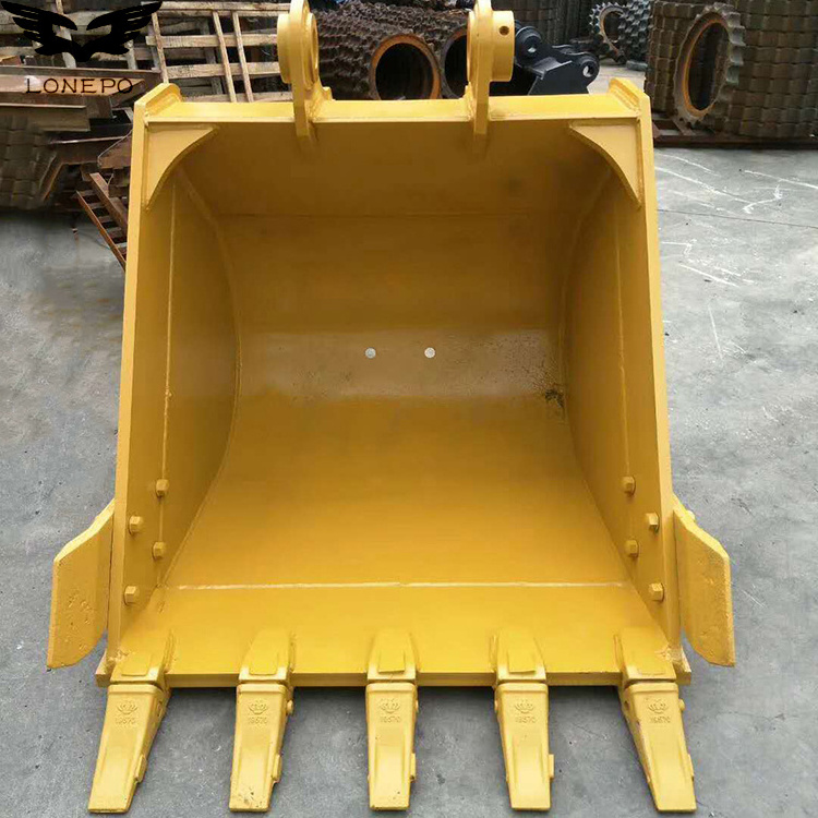 Excavator E320 rock bucket skeleton seive bucket for caterpillar