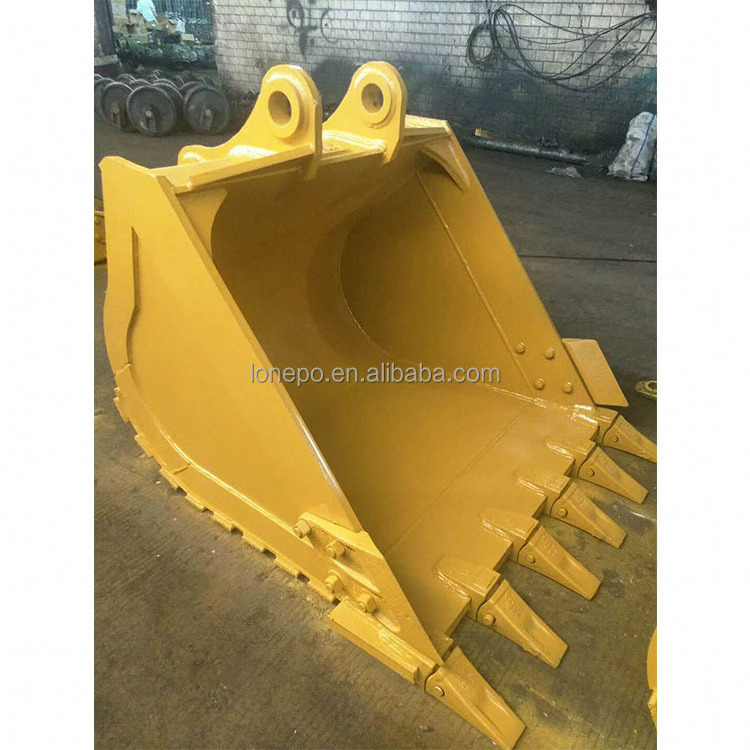 Excavator E320 rock bucket skeleton seive bucket for caterpillar