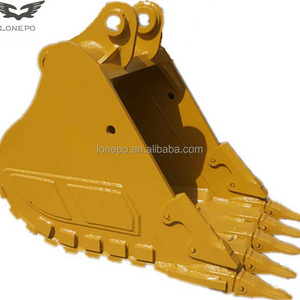 Excavator E320 rock bucket skeleton seive bucket for caterpillar