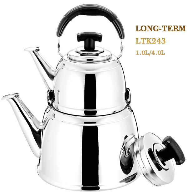 camping tea kettle taiwan design set pot taiwan best quality 3L stove top stainless steel camping tea kettle