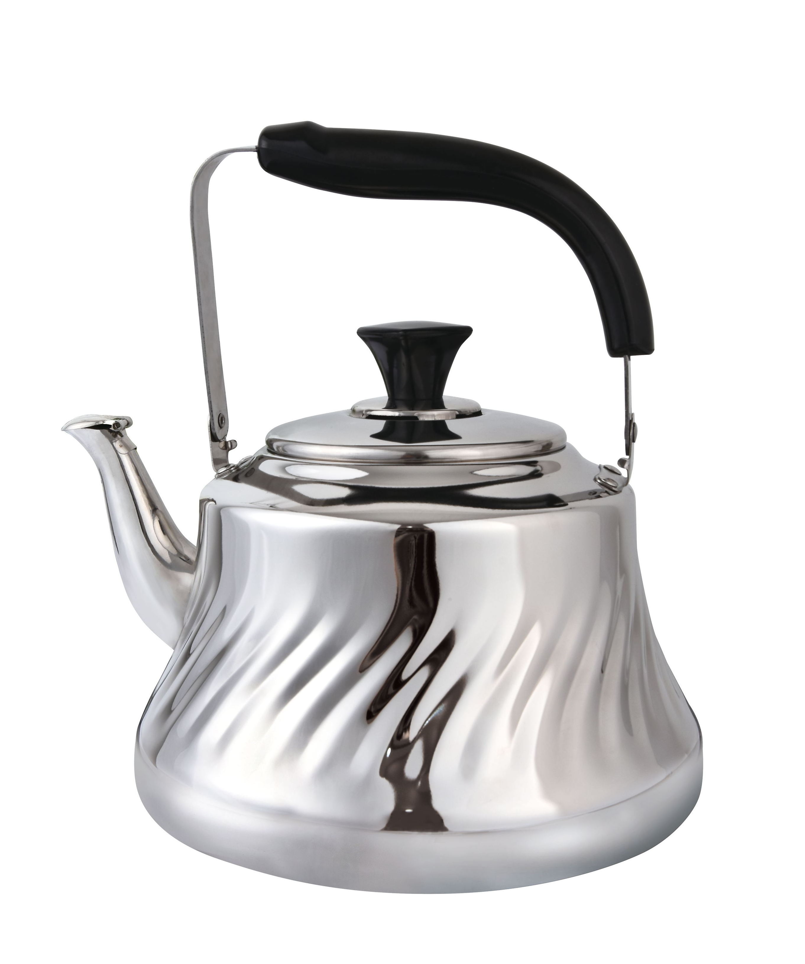 Wholesale tea kettles with hot sale Black Stainless Steel water pots for sale