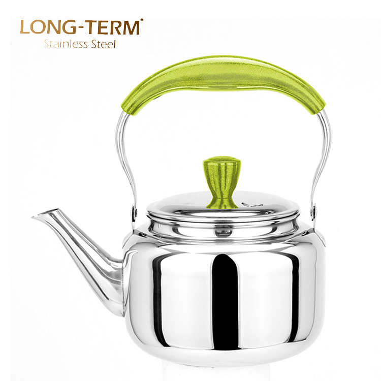 L3143 S/S 201 Black Bakelite Handle Whistle Kettles Stainless Steel  Whistling Tea Kettle