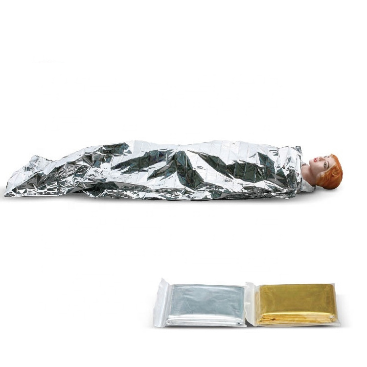 Camping Mylar Emergency Blanket Outdoor Rescue Blanket Survival Space Foil Emergency Blanket