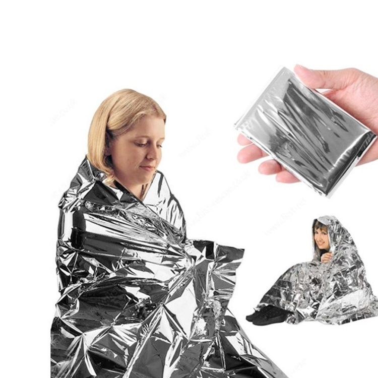 Camping Mylar Emergency Blanket Outdoor Rescue Blanket Survival Space Foil Emergency Blanket