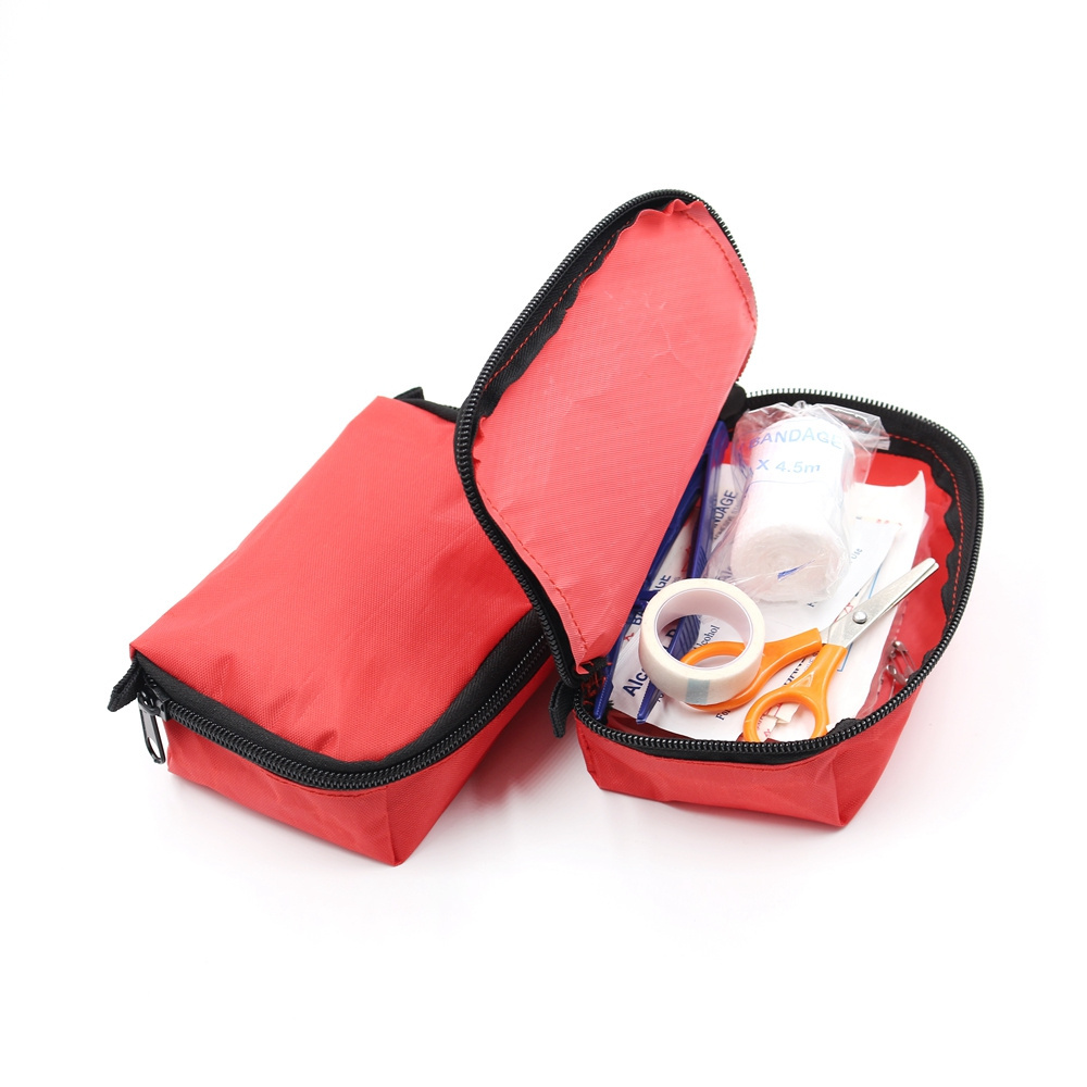 Custom Logo Medical Emergency Trauma Mini Basic Small Novelty First Aid Kit For Gift